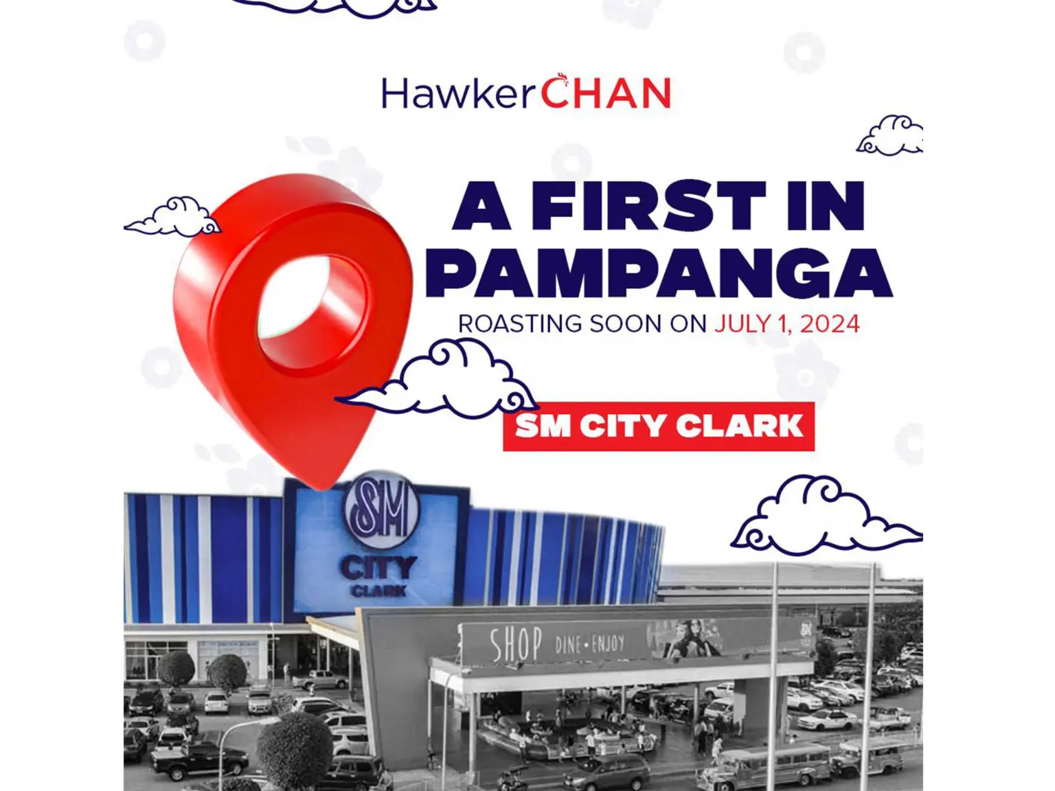 Hawker Chan SM City Clark Grand Opening on July 1