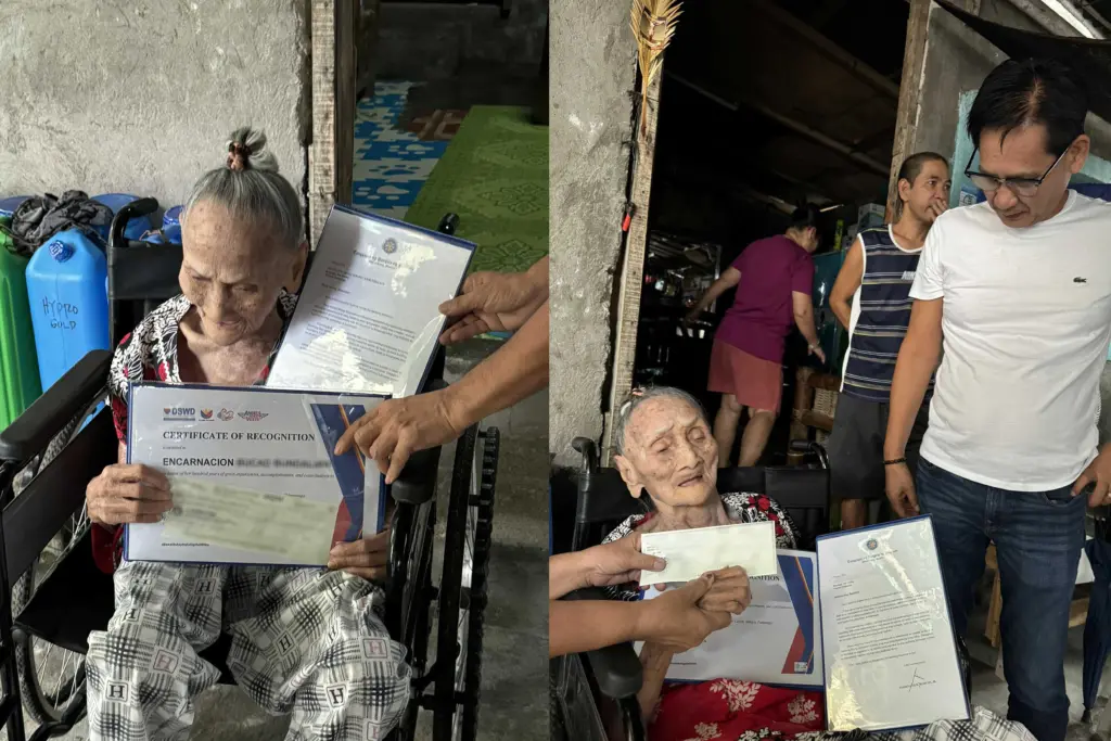 Mayor Ruding Gonzales Honors Centenarian with PHP 100,000 Incentive