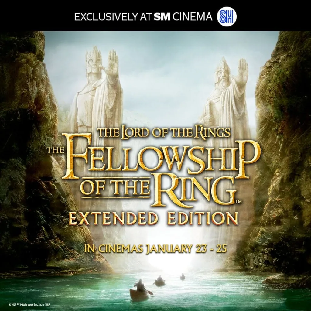 Return to Middle-earth: “The Lord of the Rings: The Fellowship of the Ring” Extended Edition Hits SM Cinemas for an Exclusive One-Weekend Engagement