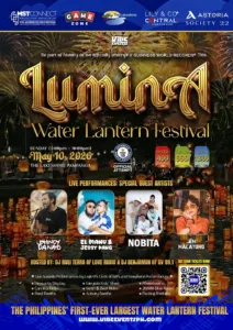 Lumina Water Lantern Festival to Light Up Pampanga on Mother’s Day